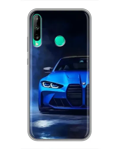Чохол для Huawei P40 Lite e з картинкою «Блакитна BMW M4» Чохол для Huawei P40 Lite e з картинкою «Блакитна BMW M4»