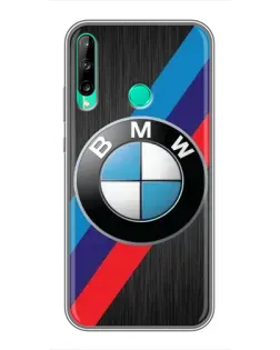 Чохол для Huawei P40 Lite e з картинкою «BMW M-stripes стиль»