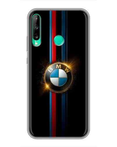 Чохол для Huawei P40 Lite e з картинкою «BMW M-Power неон» Чохол для Huawei P40 Lite e з картинкою «BMW M-Power неон»