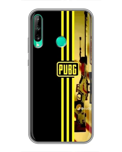 Чохол для Huawei P40 Lite e з картинкою «PUBG — камуфляжний шолом»