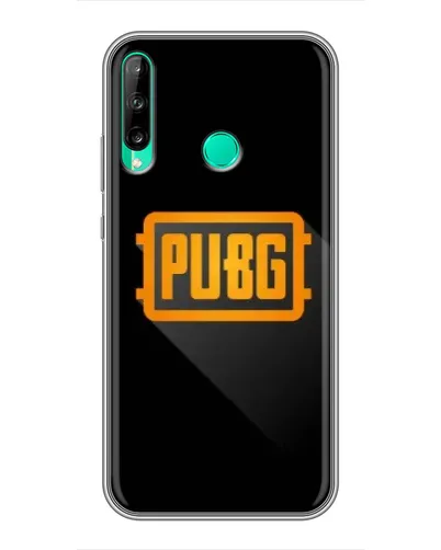 Чохол для Huawei P40 Lite e з картинкою «PUBG — рамка лого»