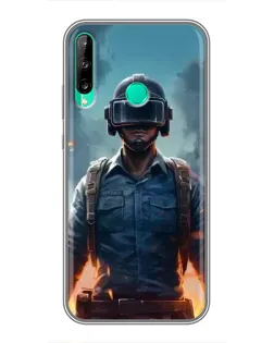 Чохол для Huawei P40 Lite e з картинкою «PUBG — реалістичний герой»