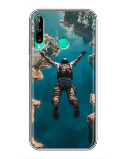 Чохол для Huawei P40 Lite e з картинкою «PUBG — вільне падіння»