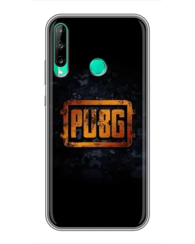 Чохол для Huawei P40 Lite e з картинкою «PUBG — золотий логотип»