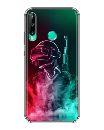 Чохол для Huawei P40 Lite e з картинкою «PUBG — вогняний воїн»