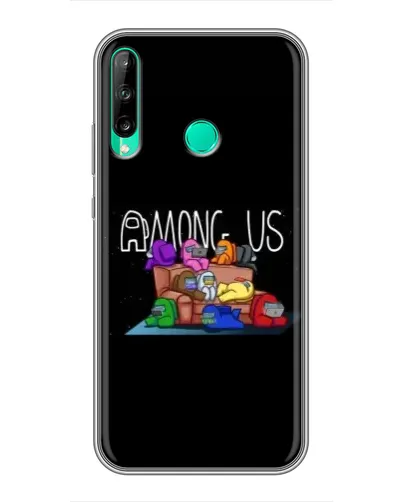 Чохол для Huawei P40 Lite e з картинкою «Логотип Among Us»