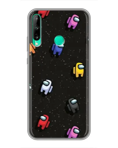 Чохол для Huawei P40 Lite e з картинкою «Космічний патерн Among Us»