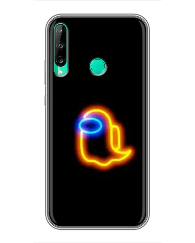 Чохол для Huawei P40 Lite e з картинкою «Among Us неонове сяйво»