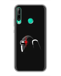 Чохол для Huawei P40 Lite e з картинкою «Among Us шолом»