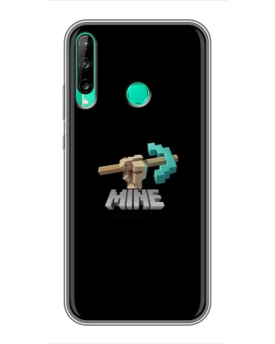 Чехол для Huawei P40 Lite e с картинкой «Алмазная кирка» Чехол для Huawei P40 Lite e с картинкой «Алмазная кирка»