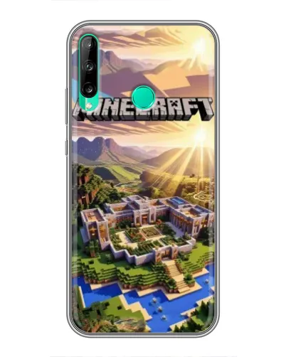Чехол для Huawei P40 Lite e с картинкой «Minecraft панорама» Чехол для Huawei P40 Lite e с картинкой «Minecraft панорама»
