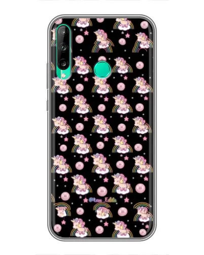 Чехол для Huawei P40 Lite e с картинкой «Magic Unicorn паттерн»