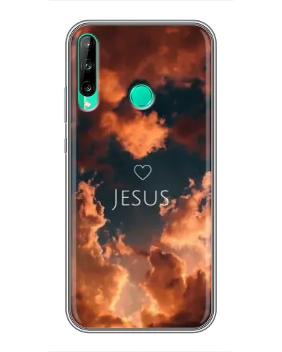 Чохол для Huawei P40 Lite e з картинкою «Сяйво Імені Jesus»