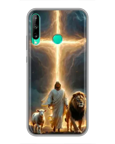 Чохол для Huawei P40 Lite e з картинкою «Лев Юди та Світло»
