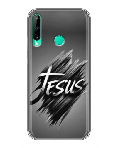 Чохол для Huawei P40 Lite e з картинкою «Напис Jesus Graffiti»