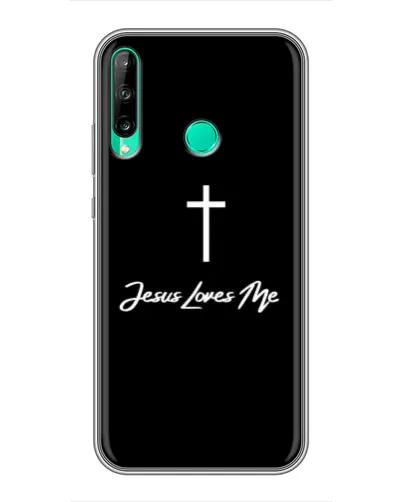 Чохол для Huawei P40 Lite e з картинкою «Ісус любить тебе»