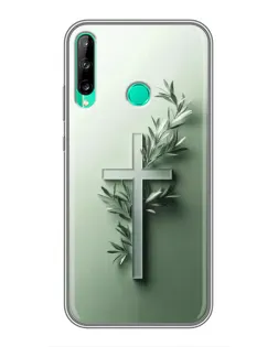Чехол для Huawei P40 Lite e с картинкой «Оливковая ветвь»