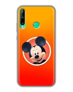 Чехол для Huawei P40 Lite e с картинкой «Mickey в круге»
