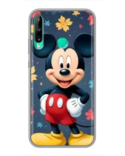 Чехол для Huawei P40 Lite e с картинкой «Осенний Mickey Mouse»
