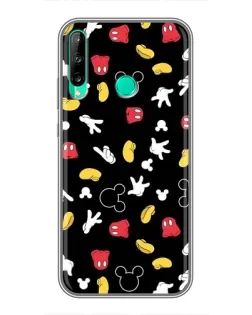 Чехол для Huawei P40 Lite e с картинкой «Графический принт лапок»