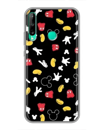 Чехол для Huawei P40 Lite e с картинкой «Графический принт лапок» Чехол для Huawei P40 Lite e с картинкой «Графический принт лапок»