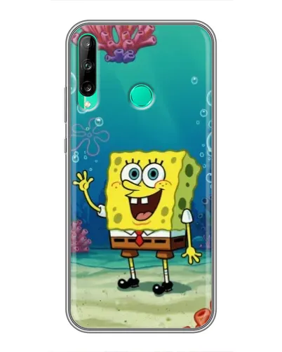 Чехол для Huawei P40 Lite e с картинкой «Подводный привет»