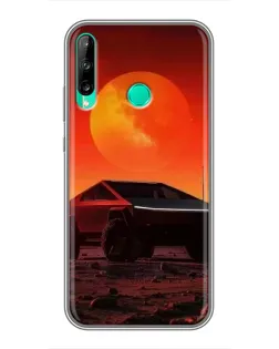 Чохол для Huawei P40 Lite e з картинкою «Cybertruck на Марсі» Чохол для Huawei P40 Lite e з картинкою «Cybertruck на Марсі»
