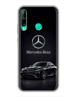 Чохол для Huawei P40 Lite e з картинкою «Mercedes — решітка радіатора»