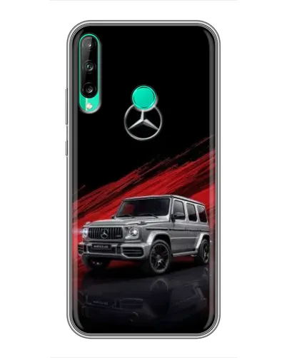 Чохол для Huawei P40 Lite e з картинкою «Mercedes G-Class червоний»