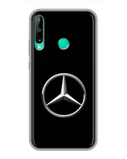 Чохол для Huawei P40 Lite e з картинкою «Mercedes класичний лого»