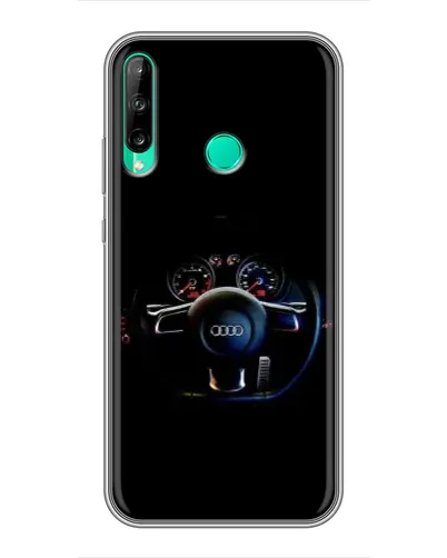 Чохол для Huawei P40 Lite e з картинкою «Салон Audi — кермо»