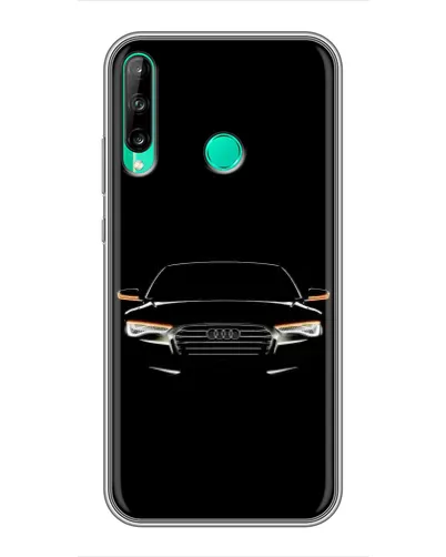 Чохол для Huawei P40 Lite e з картинкою «Audi — нічний контур»