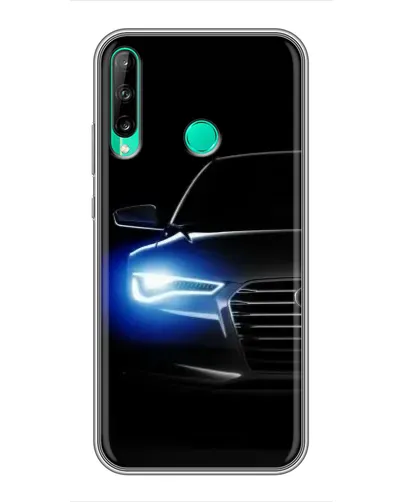 Чохол для Huawei P40 Lite e з картинкою «Неоновий погляд Audi»
