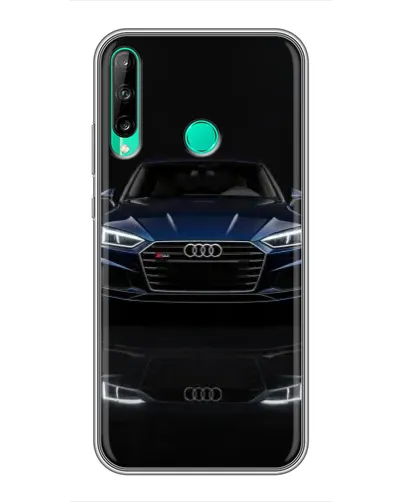Чохол для Huawei P40 Lite e з картинкою «Audi — нічне відображення»
