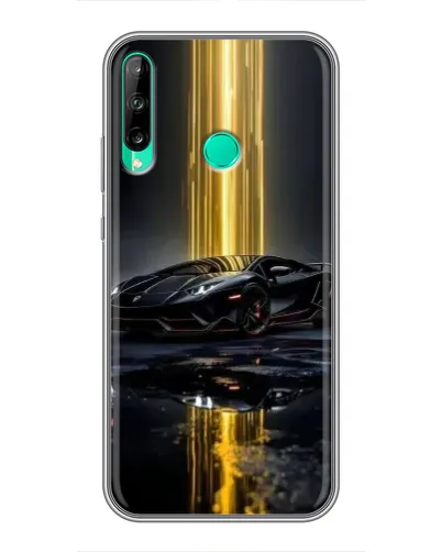 Чохол для Huawei P40 Lite e з картинкою «Нічний Lamborghini драйв» Чохол для Huawei P40 Lite e з картинкою «Нічний Lamborghini драйв»