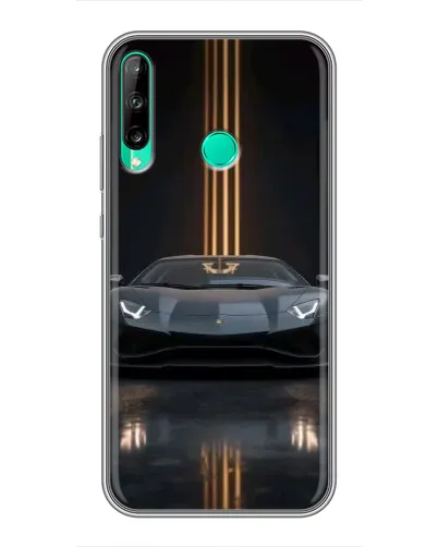 Чохол для Huawei P40 Lite e з картинкою «Lamborghini золоті лінії» Чохол для Huawei P40 Lite e з картинкою «Lamborghini золоті лінії»