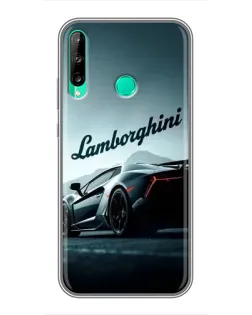 Чохол для Huawei P40 Lite e з картинкою «Класичний Lamborghini надпис»