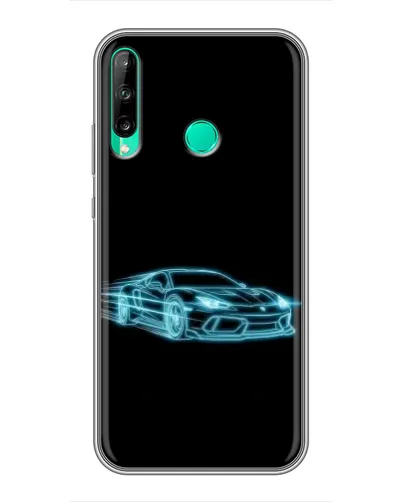 Чохол для Huawei P40 Lite e з картинкою «Неоновий контур Lamborghini» Чохол для Huawei P40 Lite e з картинкою «Неоновий контур Lamborghini»
