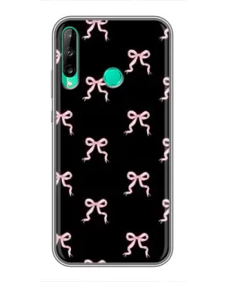 Чехол для Huawei P40 Lite e с картинкой «Бант-цветок»
