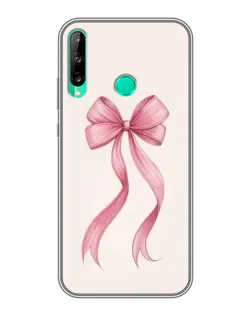 Чехол для Huawei P40 Lite e с картинкой «Розовый бант»