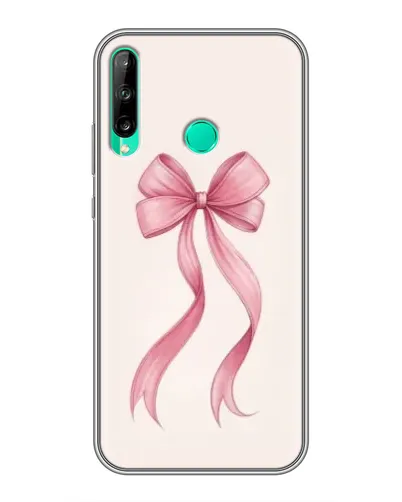 Чехол для Huawei P40 Lite e с картинкой «Розовый бант»