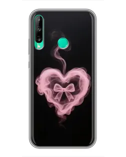 Чехол для Huawei P40 Lite e с картинкой «Дымчатое сердце»