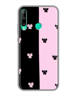 Чехол для Huawei P40 Lite e с картинкой «Контрастные банты»