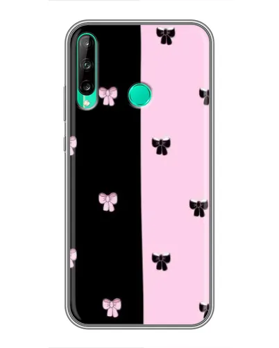 Чехол для Huawei P40 Lite e с картинкой «Контрастные банты»