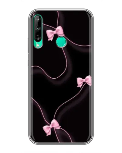 Чехол для Huawei P40 Lite e с картинкой «Розовые ленты»