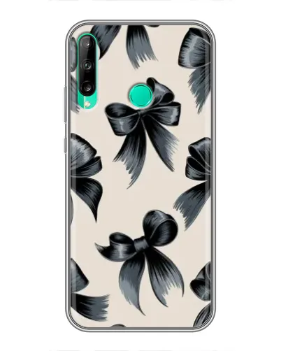 Чехол для Huawei P40 Lite e с картинкой «Банты Coquette»