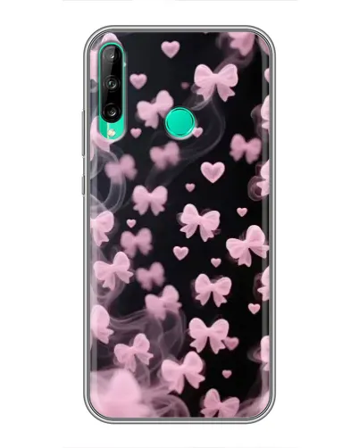 Чехол для Huawei P40 Lite e с картинкой «Неоновое кружево»