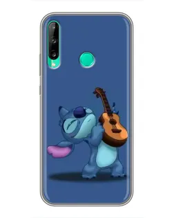 Чехол для Huawei P40 Lite e с картинкой «Стич с укулеле»