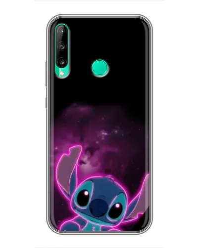 Чехол для Huawei P40 Lite e с картинкой «Неоновый Stitch»