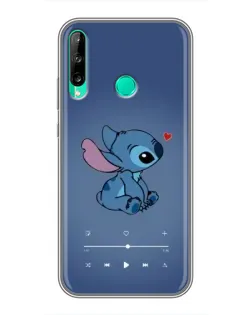 Чехол для Huawei P40 Lite e с картинкой «Музыкальный Stitch»